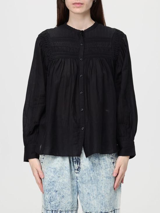 26SS 이자벨마랑에뚜왈 셔츠 HT0002FCB3J04E 01BK Black