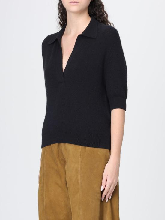 26SS 케이트 폴로 티셔츠 8787605 200 Black - KHAITE