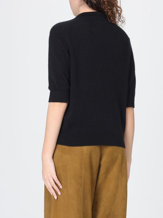 26SS 케이트 폴로 티셔츠 8787605 200 Black - KHAITE