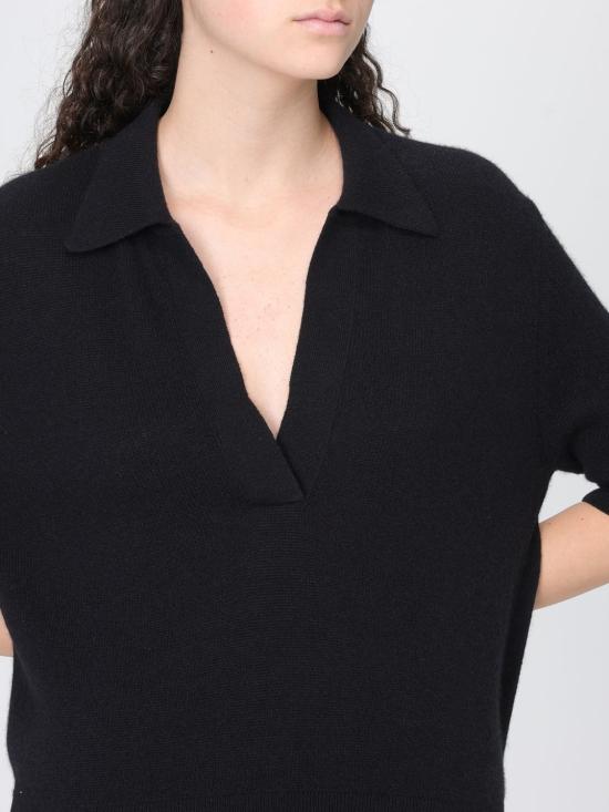 26SS 케이트 폴로 티셔츠 8787605 200 Black - KHAITE