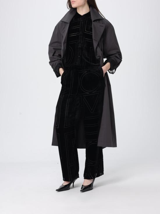 26SS 토템 팬츠 261WRB1092FB0548 001 Black - TOTEME