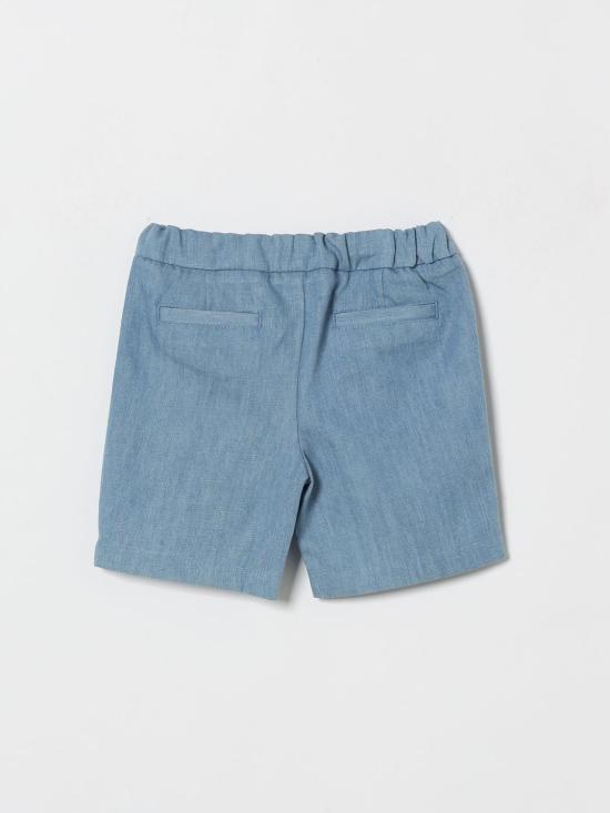 26SS [키즈] 발망 쇼츠/버뮤다 BY6689P0588 653 Blue - BALMAIN