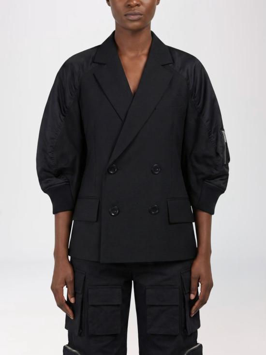 26SS 사카이 자켓 2608284 001 Black