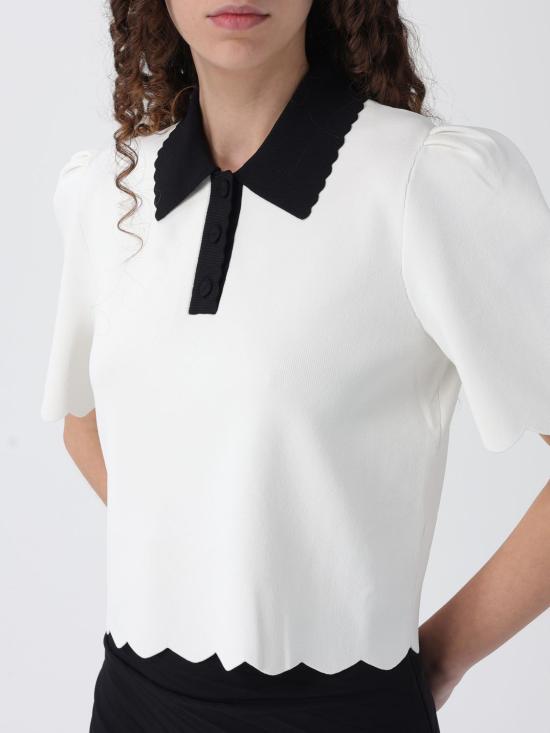 26SS 트윈셋 폴로 티셔츠 261TP3371 12063 Black - TWINSET