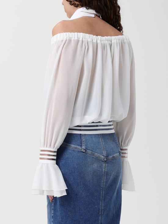 26SS 엘리자베타프랜치 블라우스 CA13561E2 X88 Ivory - ELISABETTA FRANCHI