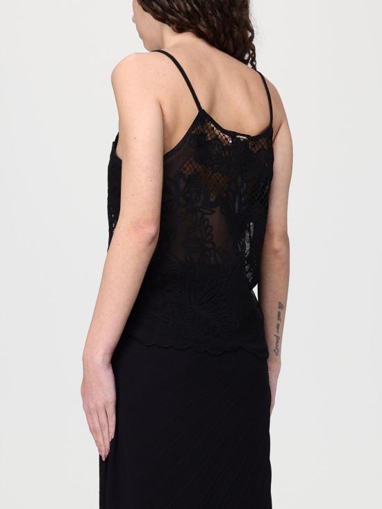 26SS 트윈셋 민소매 티셔츠 261TP2580 00006 Black - TWINSET