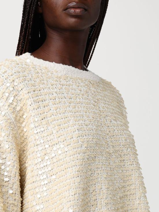 26SS 세미쿠튀르 스웨터 Y6SG03 PLT09 Nude - SEMI-COUTURE