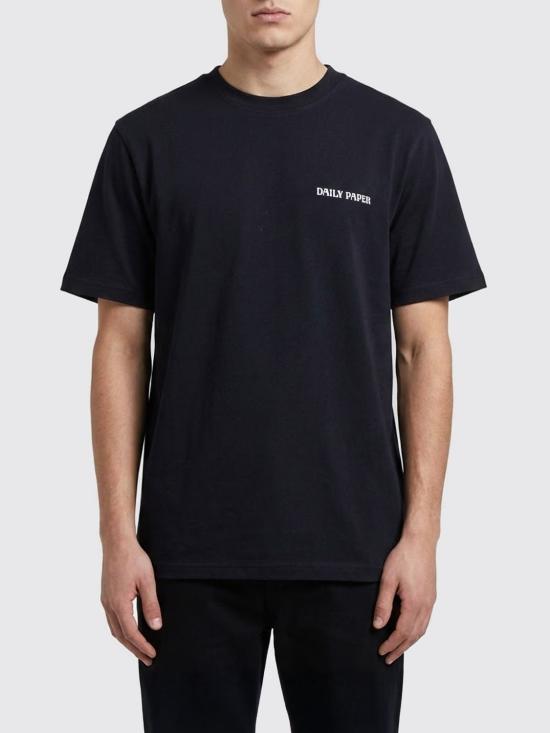 26SS 데일리 페이퍼 반팔 티셔츠 2422072 Black