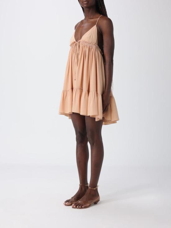 26SS 끌로에 롱 원피스 CH26SRO62005 285 Pink - CHLOE