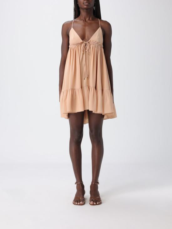 26SS 끌로에 롱 원피스 CH26SRO62005 285 Pink