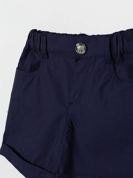 26SS [키즈] 모스키노 쇼츠/버뮤다 MNQ00RLLA10 40016 Blue - MOSCHINO