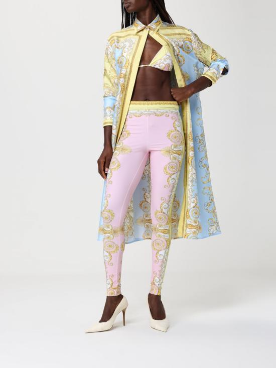 26SS 베르사체 레깅스 10039001A17164 5Y590 Pink - VERSACE