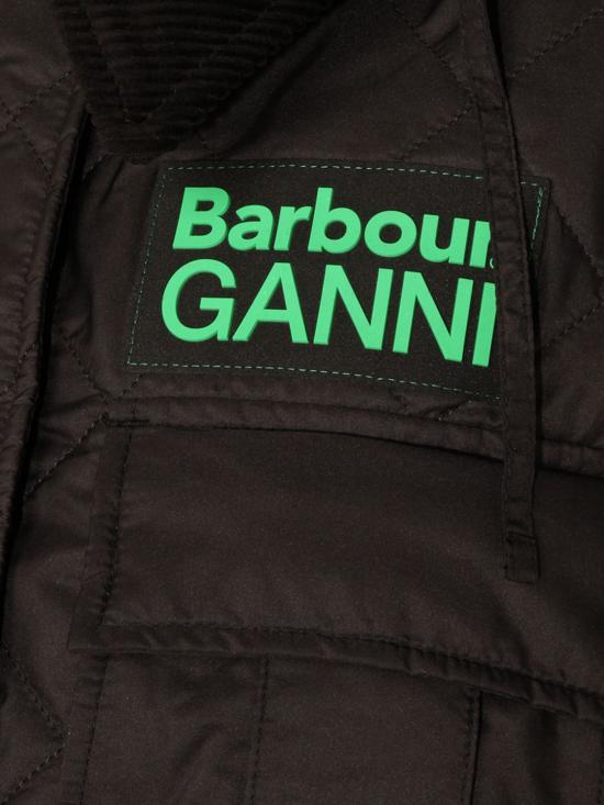 26SS 바버 X 가니 자켓 LQU1890 BK11 Black - BARBOUR X GANNI