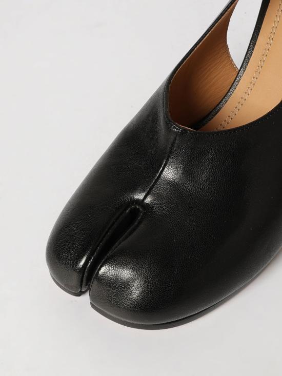 26SS 마르지엘라 타비 웨지 슬링백 S58WP0296P3753 T8013 Black - MAISON MARGIELA