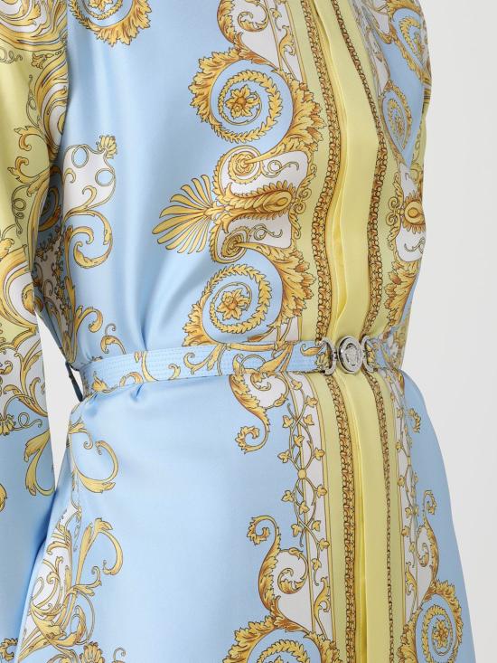 26SS 베르사체 롱 원피스 10186221A17165 5Y580 Yellow - VERSACE