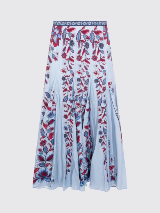 26SS 팜 리오 롱 스커트 350084 26072 Blue - FARM RIO