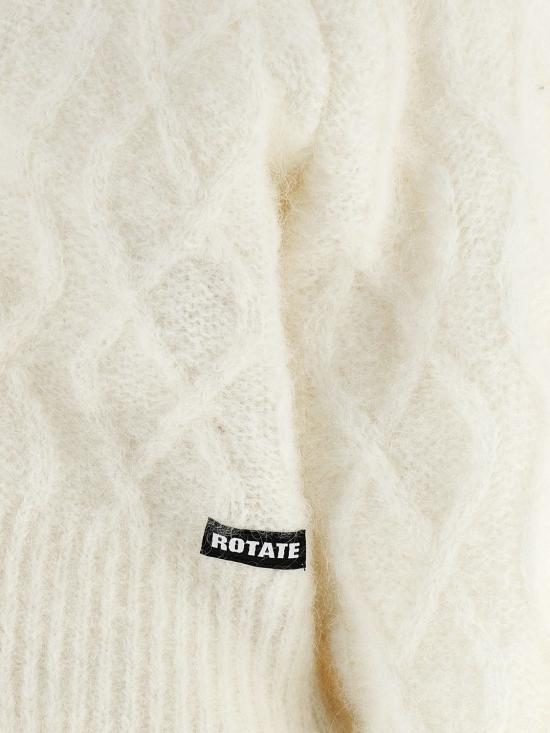 26SS 로테이트 스웨터 115459 2344 White - ROTATE