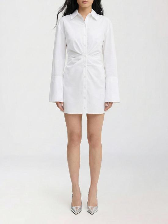 26SS 로테이트 롱 원피스 115162 400 White