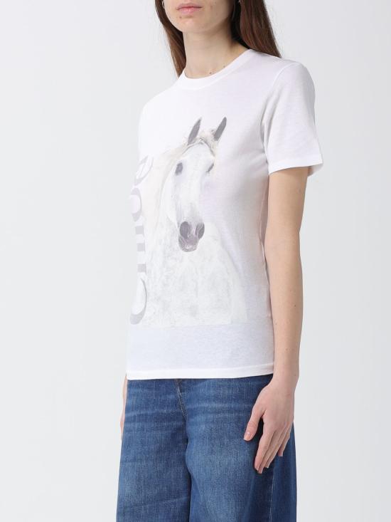 26SS 끌로에 반팔 티셔츠 CH26SJH11802 101 White - CHLOE