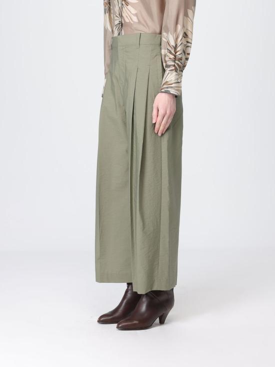 26SS 브루넬로 쿠치넬리 스트레이트 팬츠 M0F79P9189 C3066 Green - BRUNELLO CUCINELLI