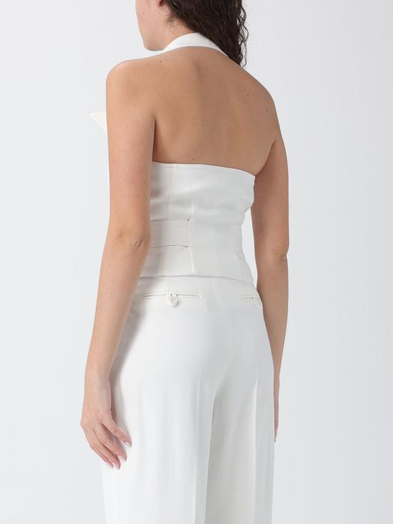 26SS 엘리자베타프랜치 베스트 GL00561E2 360 White - ELISABETTA FRANCHI