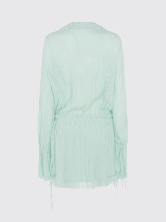 26SS 블루마린 롱 원피스 2A771A N0477 Green - BLUMARINE