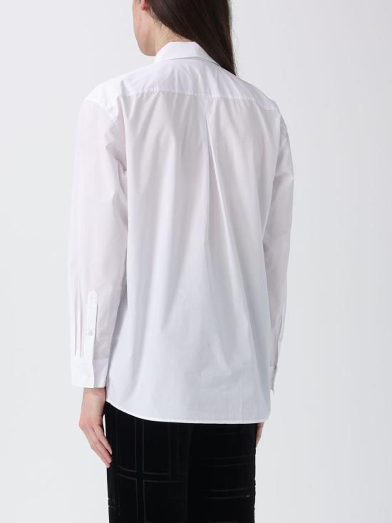 26SS 토템 셔츠 252WRT0480FB0415 047 White - TOTEME