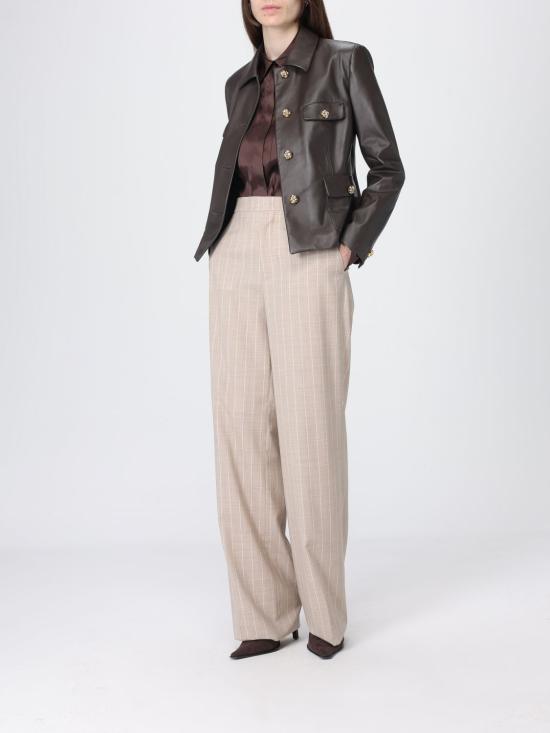 26SS 딸리아토레 가죽 자켓 GEORGIAPECHE2602 1348 Brown - TAGLIATORE