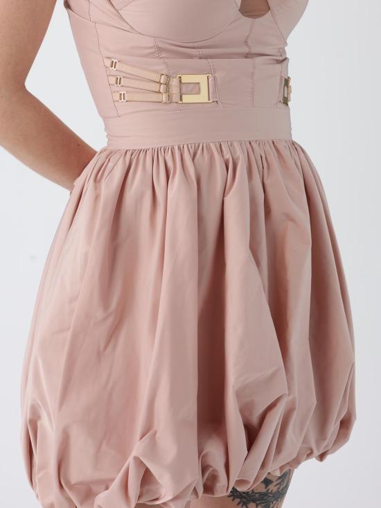 26SS 엘리자베타프랜치 롱 원피스 AB90961E2 EA1 Pink - ELISABETTA FRANCHI