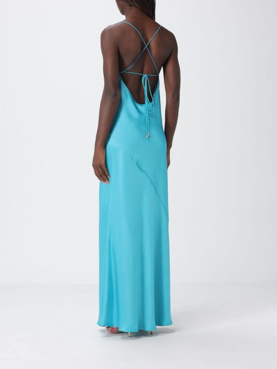 26SS 핑코 롱 원피스 106587A1Y5 V76 Green - PINKO