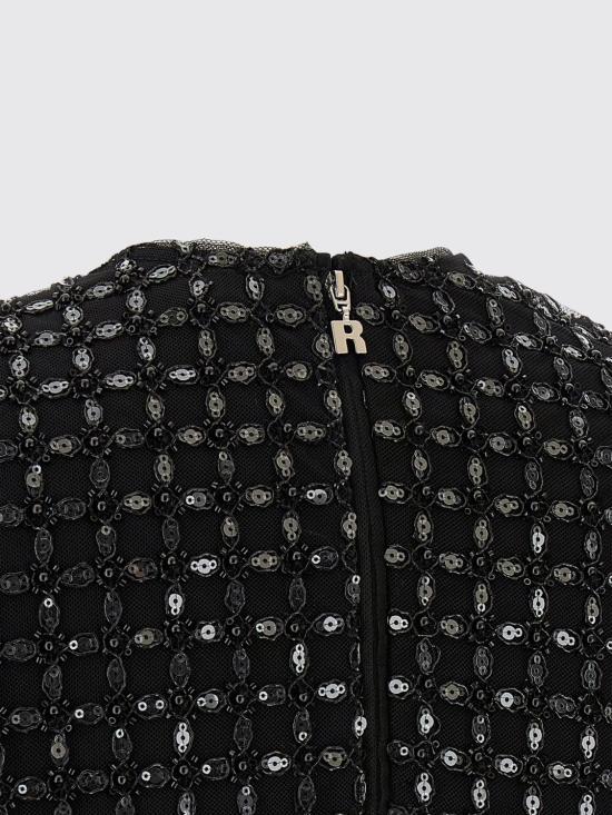 26SS 로테이트 반팔 티셔츠 115155 100 Black - ROTATE