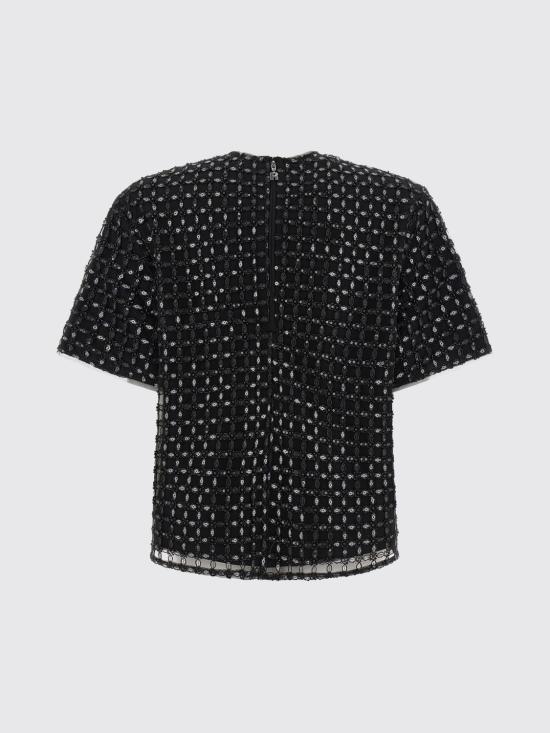 26SS 로테이트 반팔 티셔츠 115155 100 Black - ROTATE