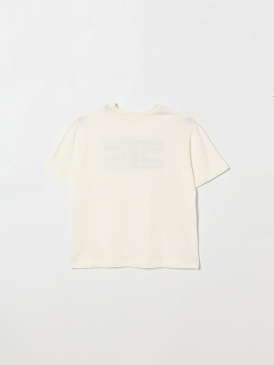 26SS [키즈] 엘리자베타프랜치 티셔츠 EFTS2620JE006 0185 White - ELISABETTA FRANCHI