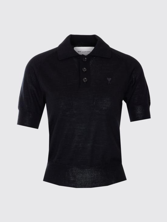 26SS 아미 스웨터 FPL439KN00390 0180 Black - AMI