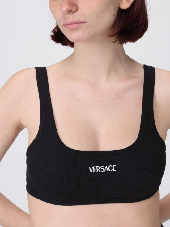 26SS 베르사체 트레이닝 티셔츠 10231421A09551 1B000 Black - VERSACE