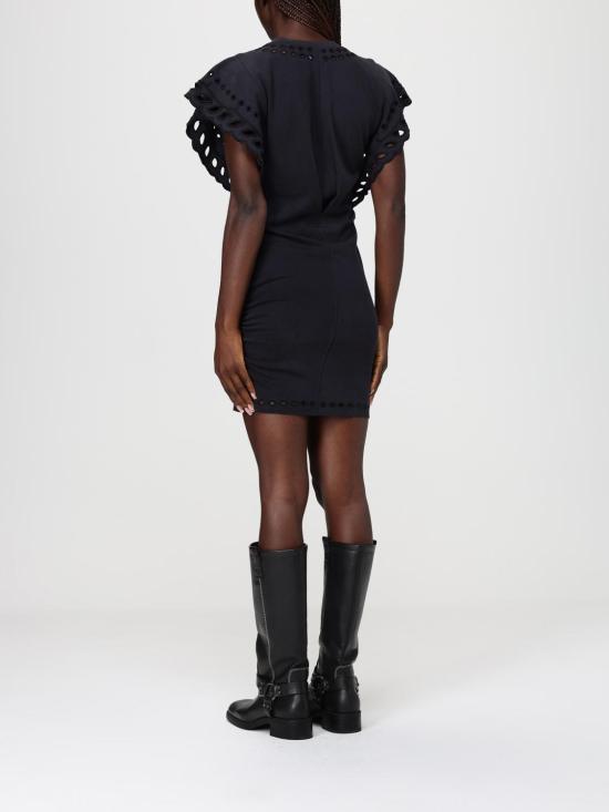 26SS 이자벨마랑에뚜왈 롱 원피스 RO1016FAD1N08E 02FK Black - ISABEL MARANT ETOILE