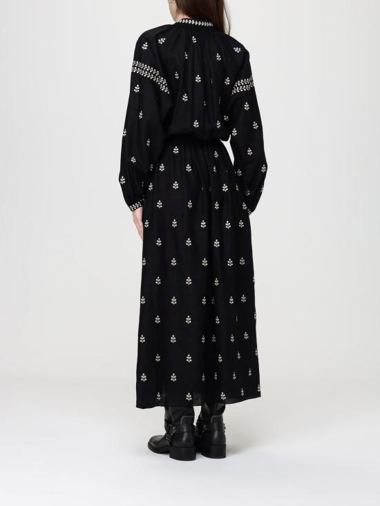 26SS 이자벨마랑 롱 원피스 RO1027FAD1J12I 01BK Black - ISABEL MARANT