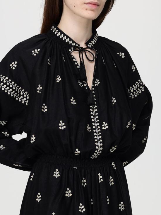 26SS 이자벨마랑 롱 원피스 RO1027FAD1J12I 01BK Black - ISABEL MARANT