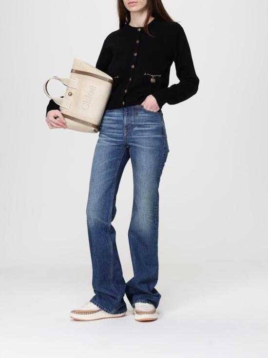 26SS 끌로에 스웨터 CH26SMC07800 001 Black - CHLOE