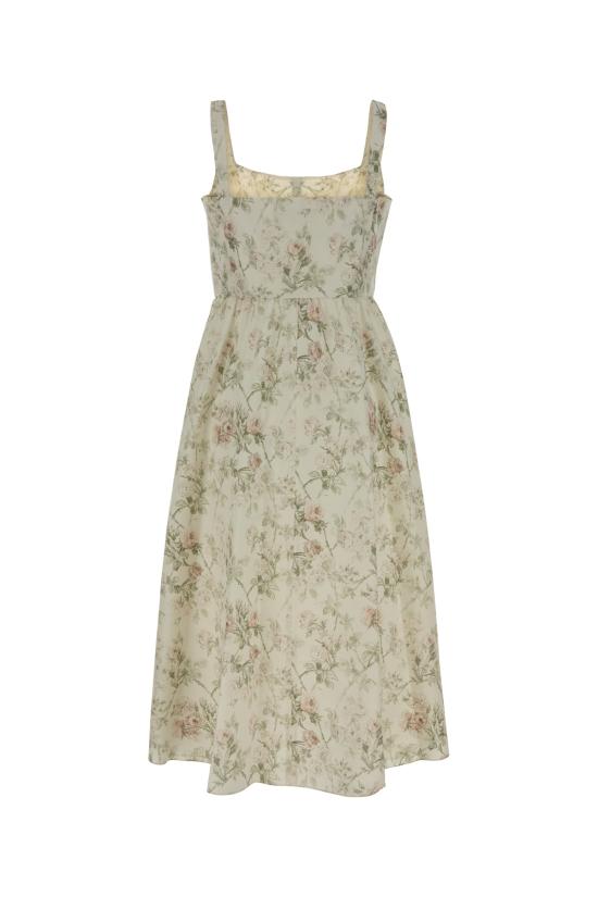 26SS 디올 미디 원피스 611D57A3C14 0864 WHITE - DIOR