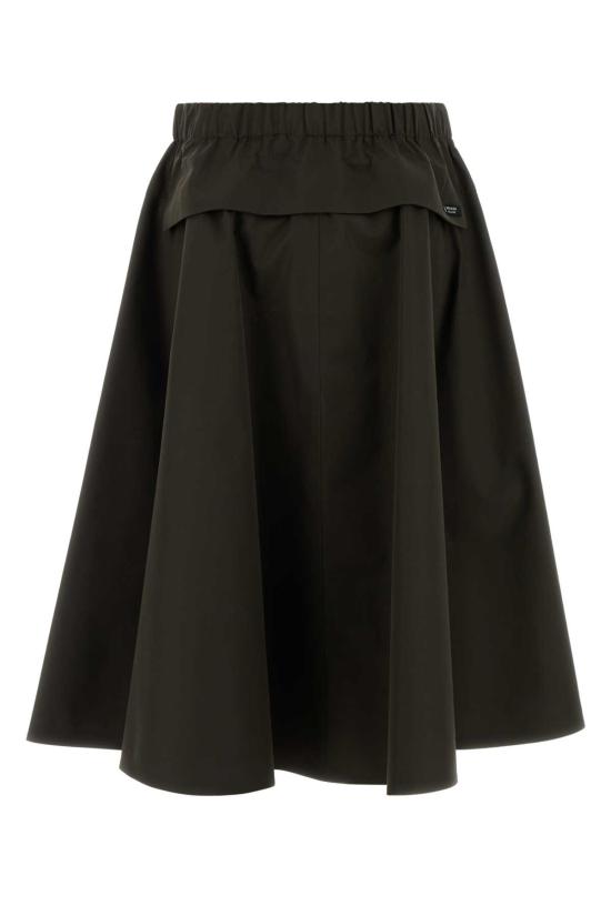 26SS 프라다 미디 스커트 21H025SOOO18UU F0334 Green - PRADA
