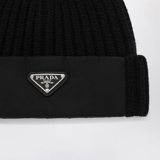 25FW 프라다 모자 2HC4271WTO F0002 BLACK - PRADA