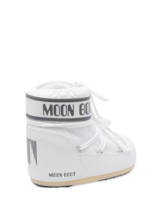 25FW 문부츠 아이콘 나일론 로우 부츠 1409340 A009 WHITE - MOON BOOT