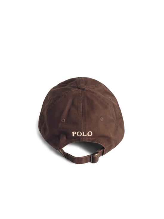 26SS 폴로 랄프로렌 클래식 로고 자수 스포츠 볼캡 710667709058 Brown - POLO RALPH LAUREN