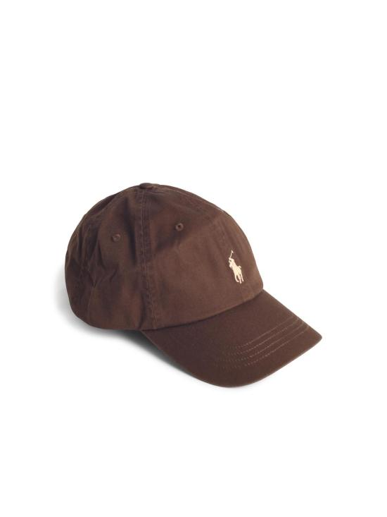 26SS 폴로 랄프로렌 클래식 로고 자수 스포츠 볼캡 710667709058 Brown - POLO RALPH LAUREN