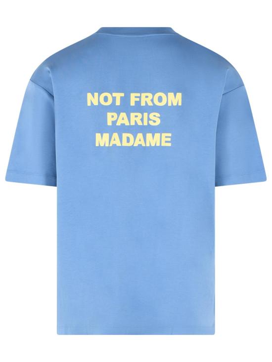 26SS 드롤드무슈 폴로 티셔츠 K TS203 CO002ATBL Blue - DROLE DE MONSIEUR