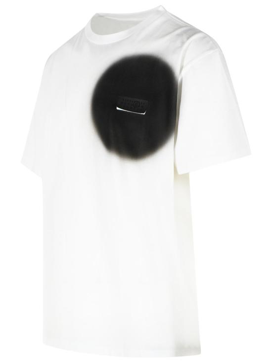 26SS MM6 메종마르지엘라 폴로 티셔츠 SH0GC0067 M20048101 White - MM6 MAISON MARGIELA