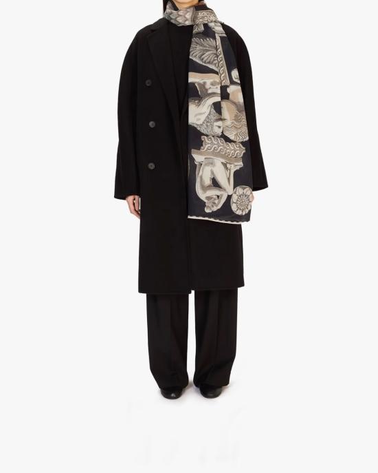 25FW 이누이 에디션 머플러/스카프 ET22ARC01 noir NERO MULTI - INOUI EDITION