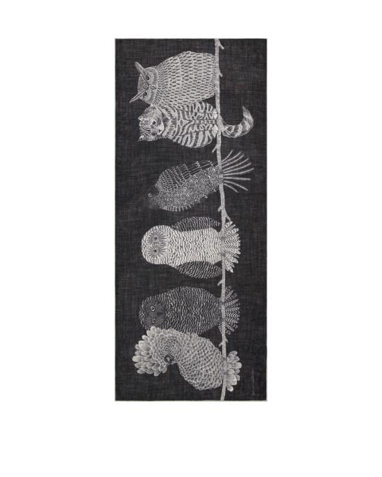 25FW 이누이 에디션 머플러/스카프 ET22CHO01 noir NERO MULTI