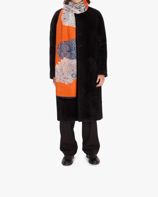 25FW 이누이 에디션 머플러/스카프 ET22CHO08 orange ARANCIONE MULTI - INOUI EDITION
